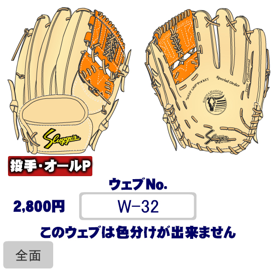 久保田スラッガーW-32ウェブ